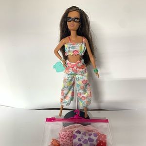 Barbie dolls with clothing